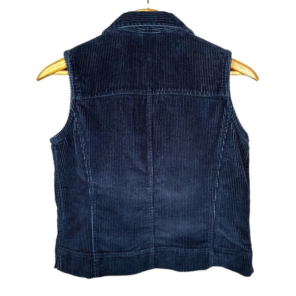 EDDIE BAUER Vintage Corduroy Zip-Up Vest - Picture 2 of 7